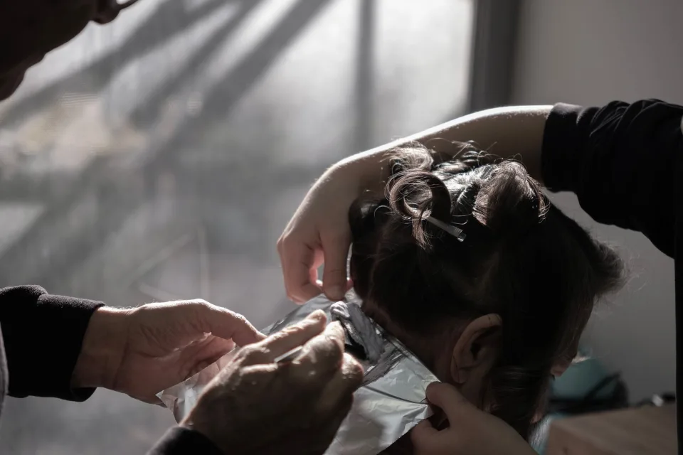 Không gian tiệm Hoàng Tú Barber